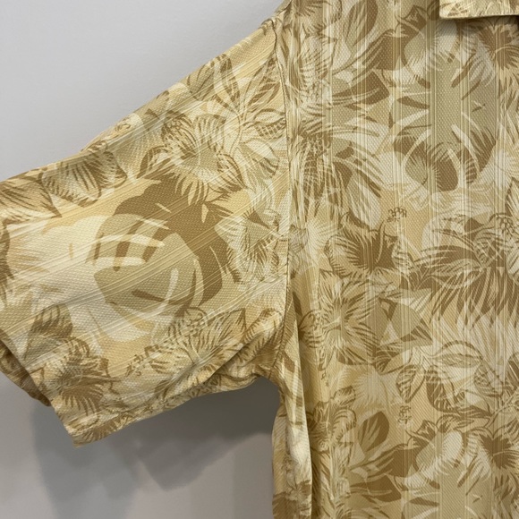 Caribbean Hawaiian Shirt Silk Blend - Picture 2 of 5